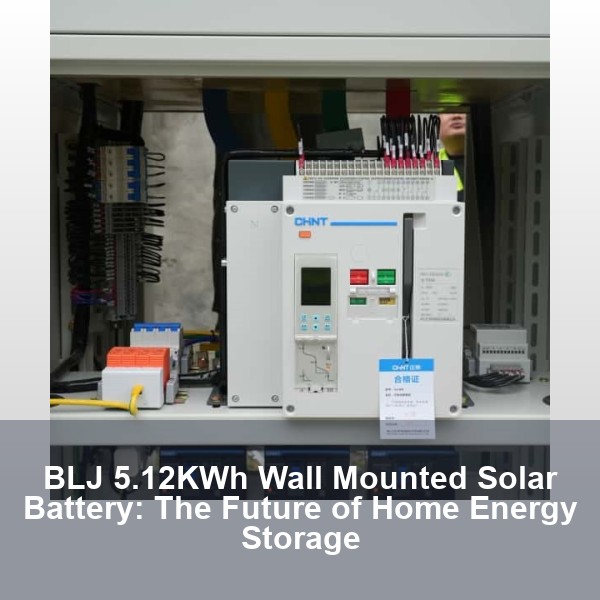 BLJ 5.12KWh Wall Mounted Solar Battery: The Future of Home Energy Storage